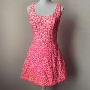 LILY PULITZER Floral Textured A-Line Dress